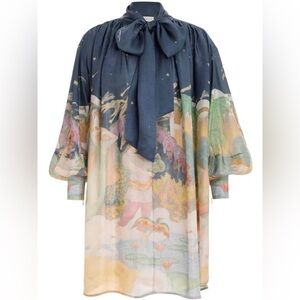 Zimmermann Lyrical silk mini dress size 0